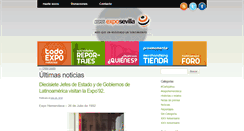 Desktop Screenshot of legadoexposevilla.org